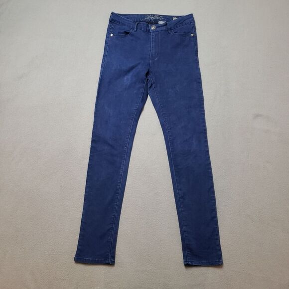 Buffalo David Bitton Women's Faith Slim Leg Skinny Jeans - Blue Sz 8 - Picture 1 of 15